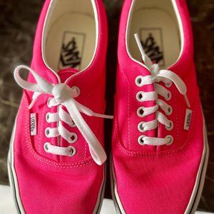 Vans Sneakers Hot Pink Size 8.5